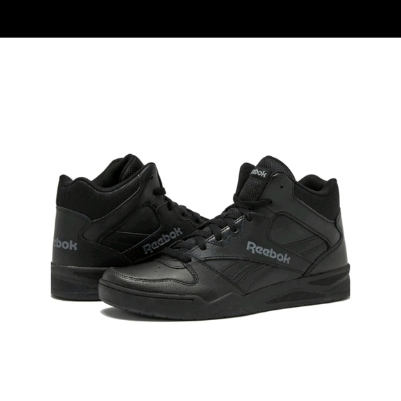 Reebok Royal BB4500 Hi 2 Shoes Leather Basketball Shoes- Black Alloy main image 6